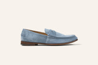 12qty NEW / Loafer MONZA HYDROVELOURS CUIR FLEX - Denim
