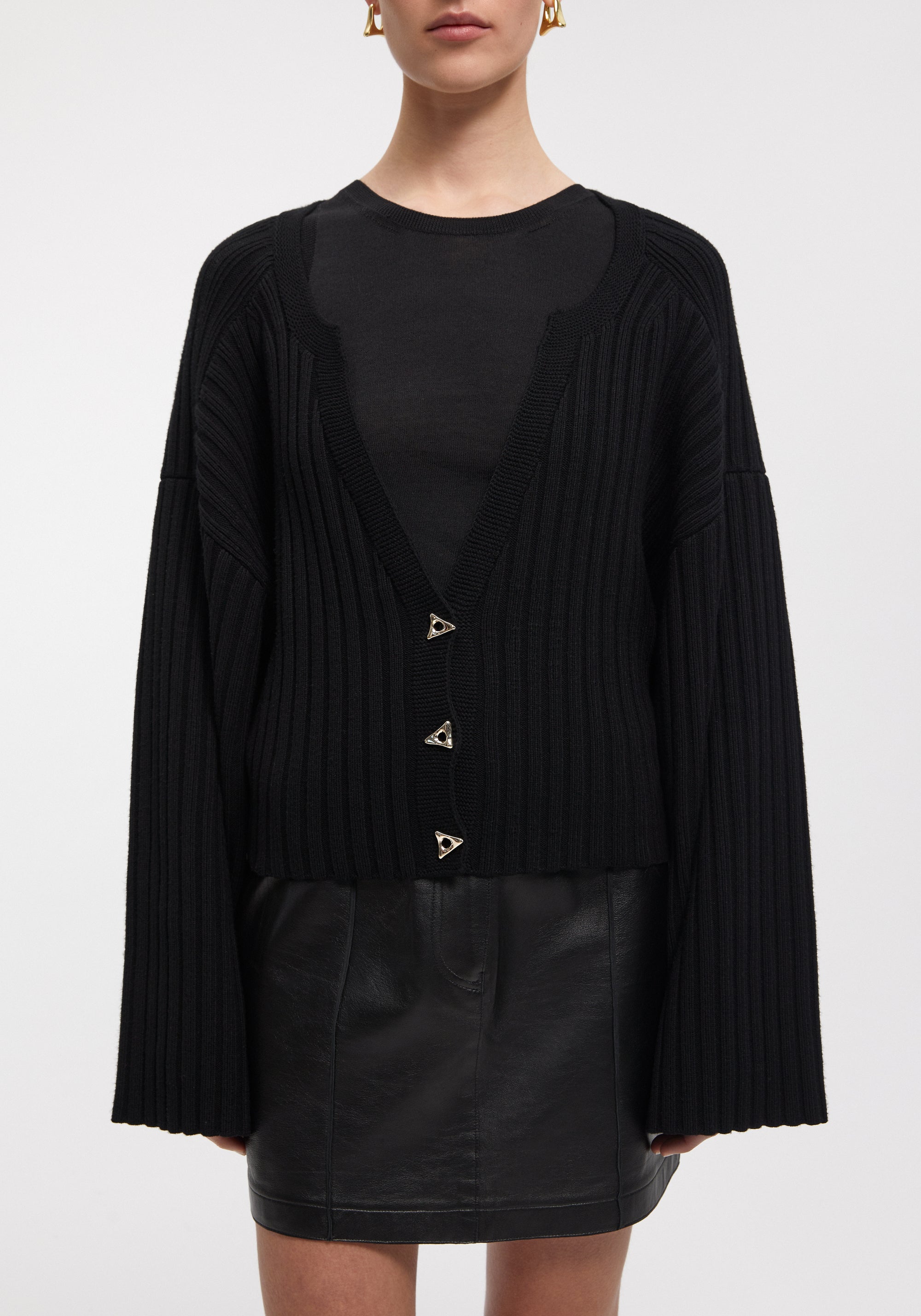 Cardigan Morrow court - Black