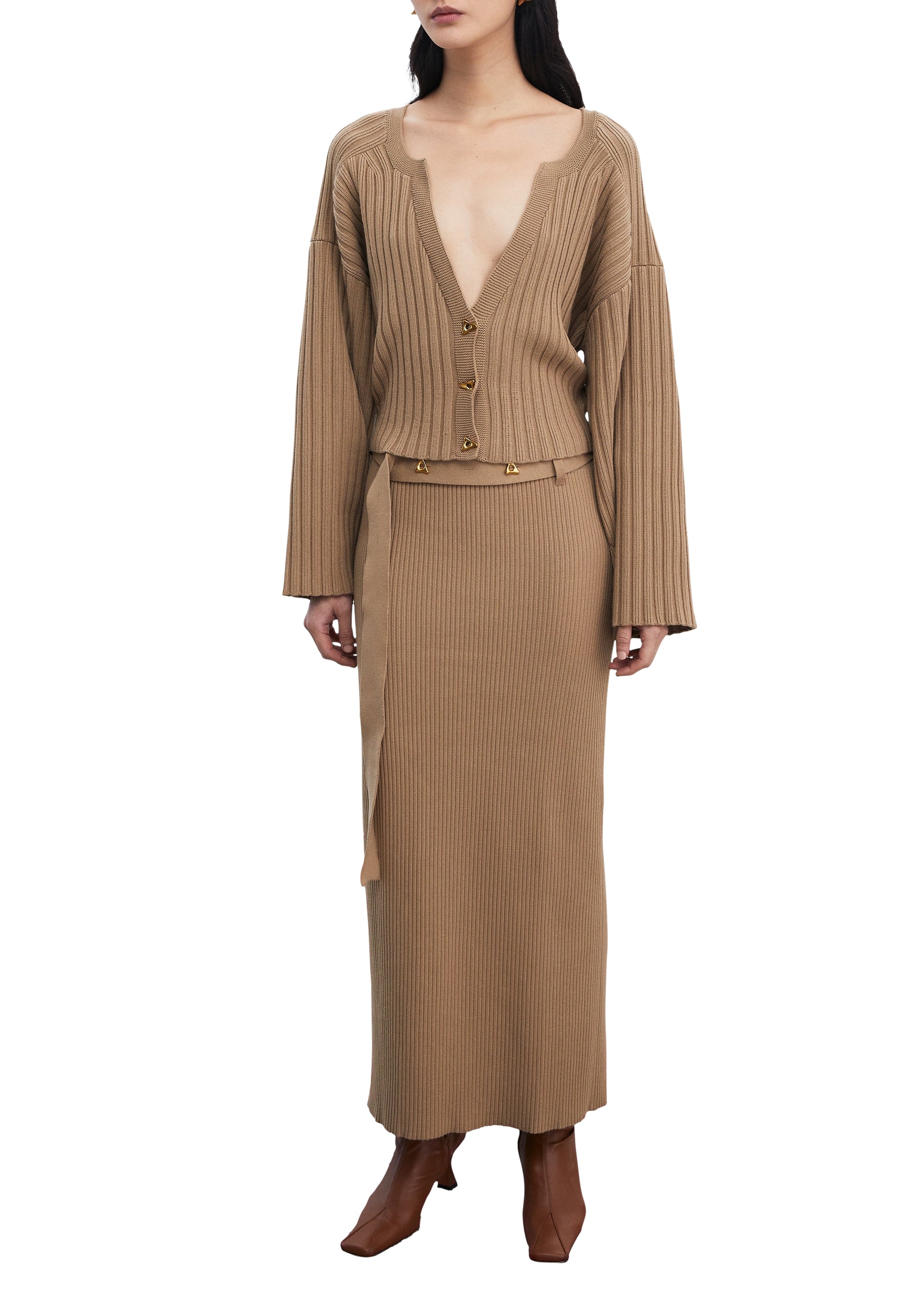 Cardigan Morrow court - Camel