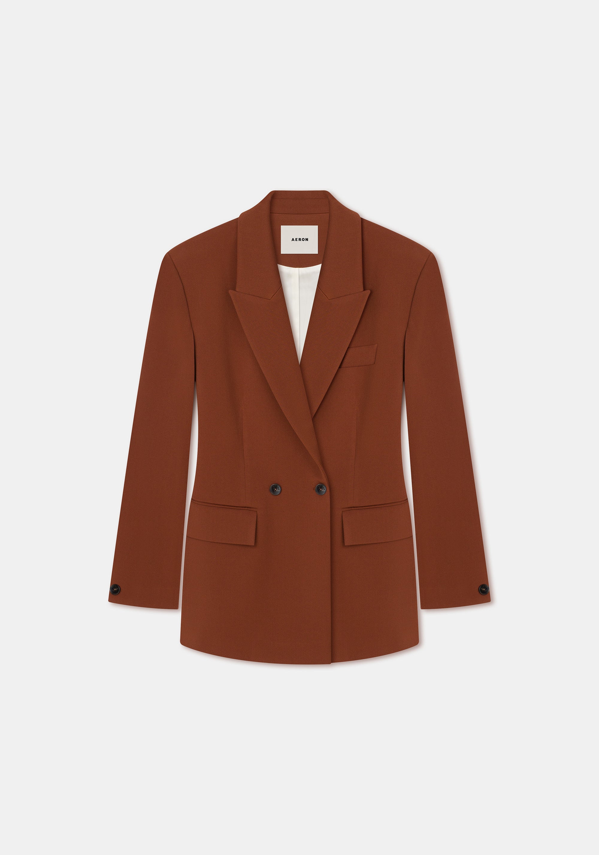 Blazer Motive carré cintré - Rust