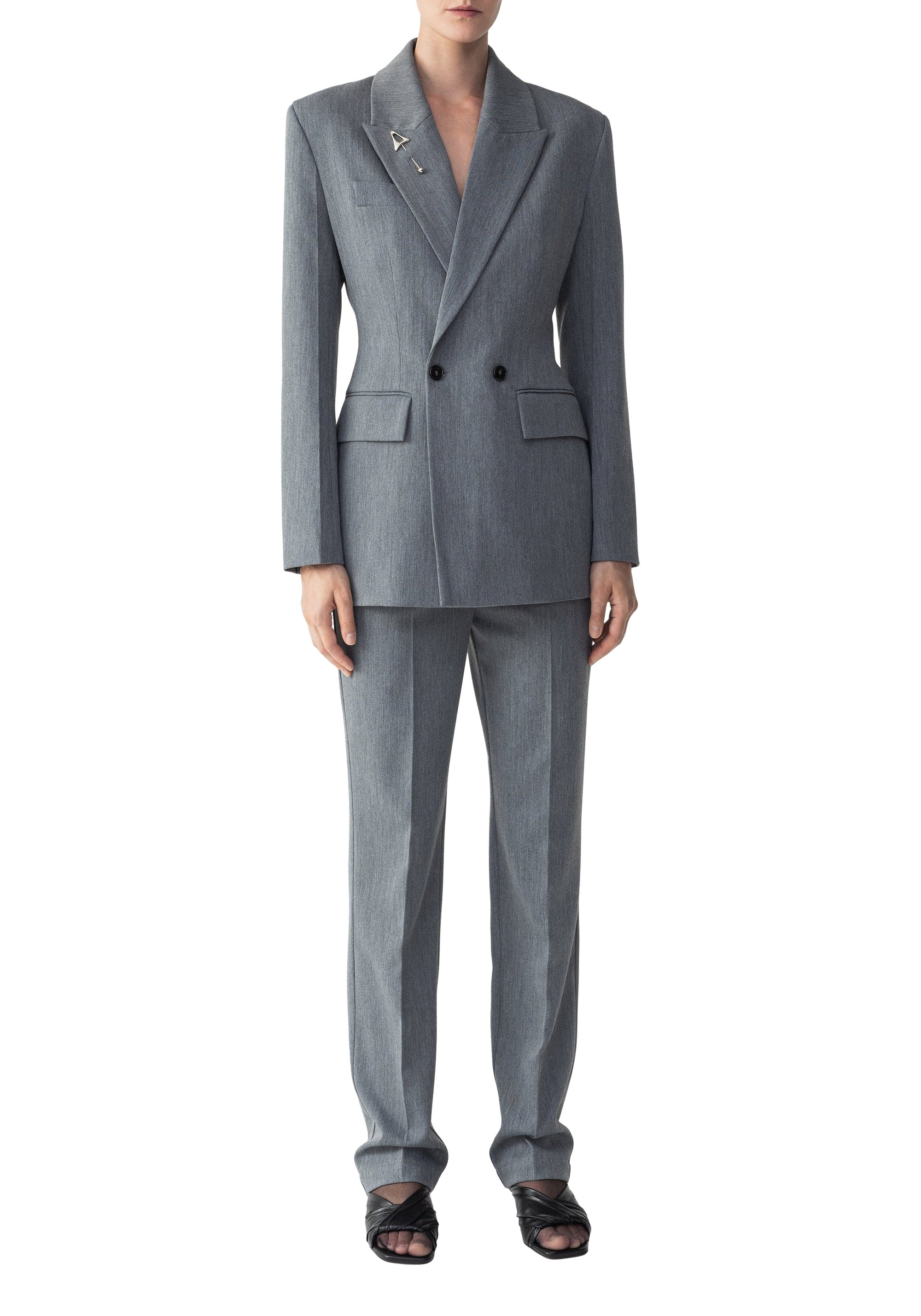Blazer Motive carré cintré - Steel