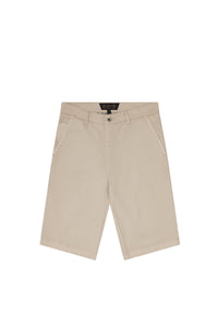 Short à écusson - Beige