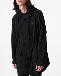 Machina patterned parka - Black Zebra