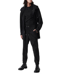 Machina patterned parka - Black Zebra