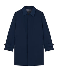 Milot water-repellent trench coat - Navy