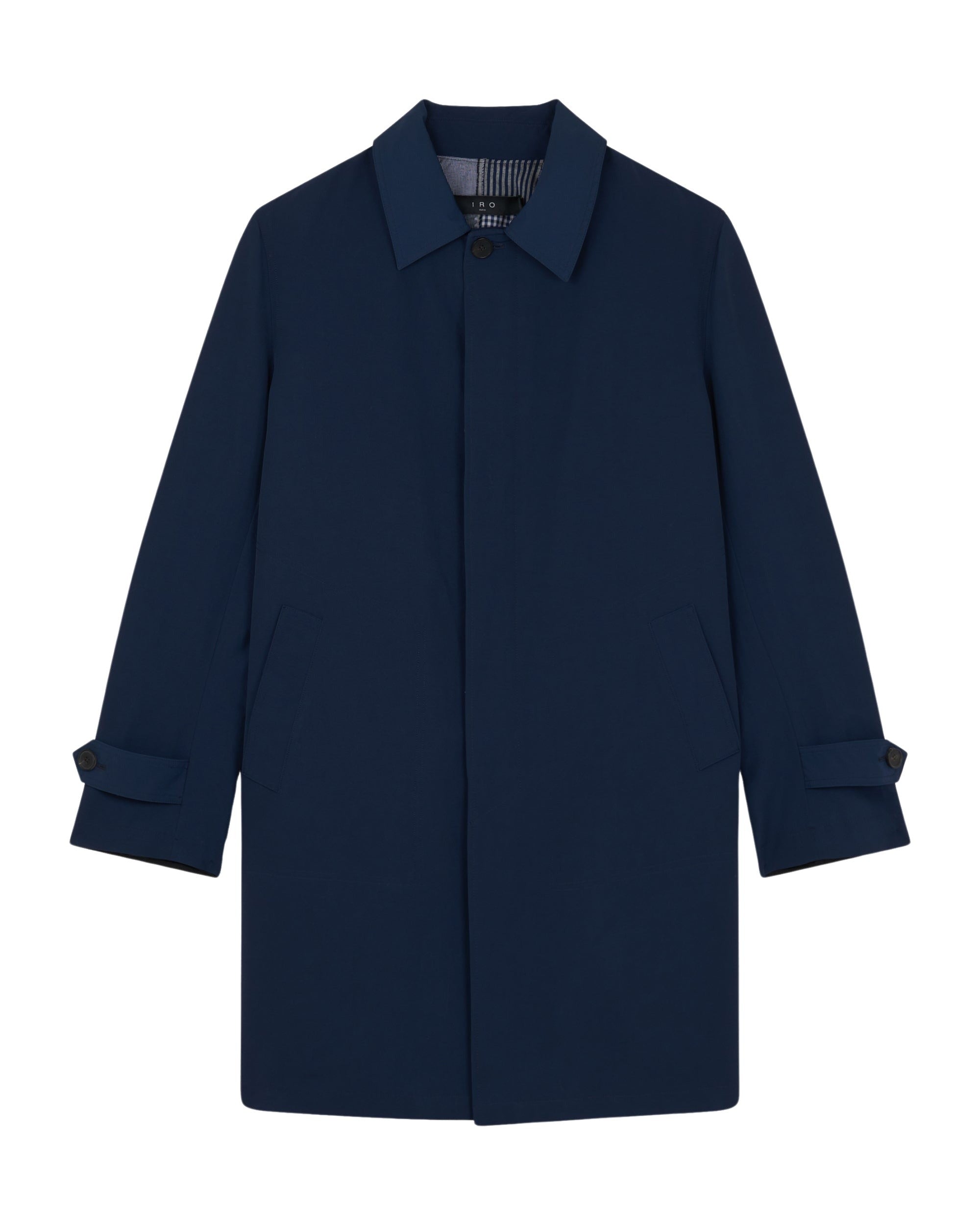 Milot water-repellent trench coat - Navy
