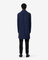 Milot water-repellent trench coat - Navy