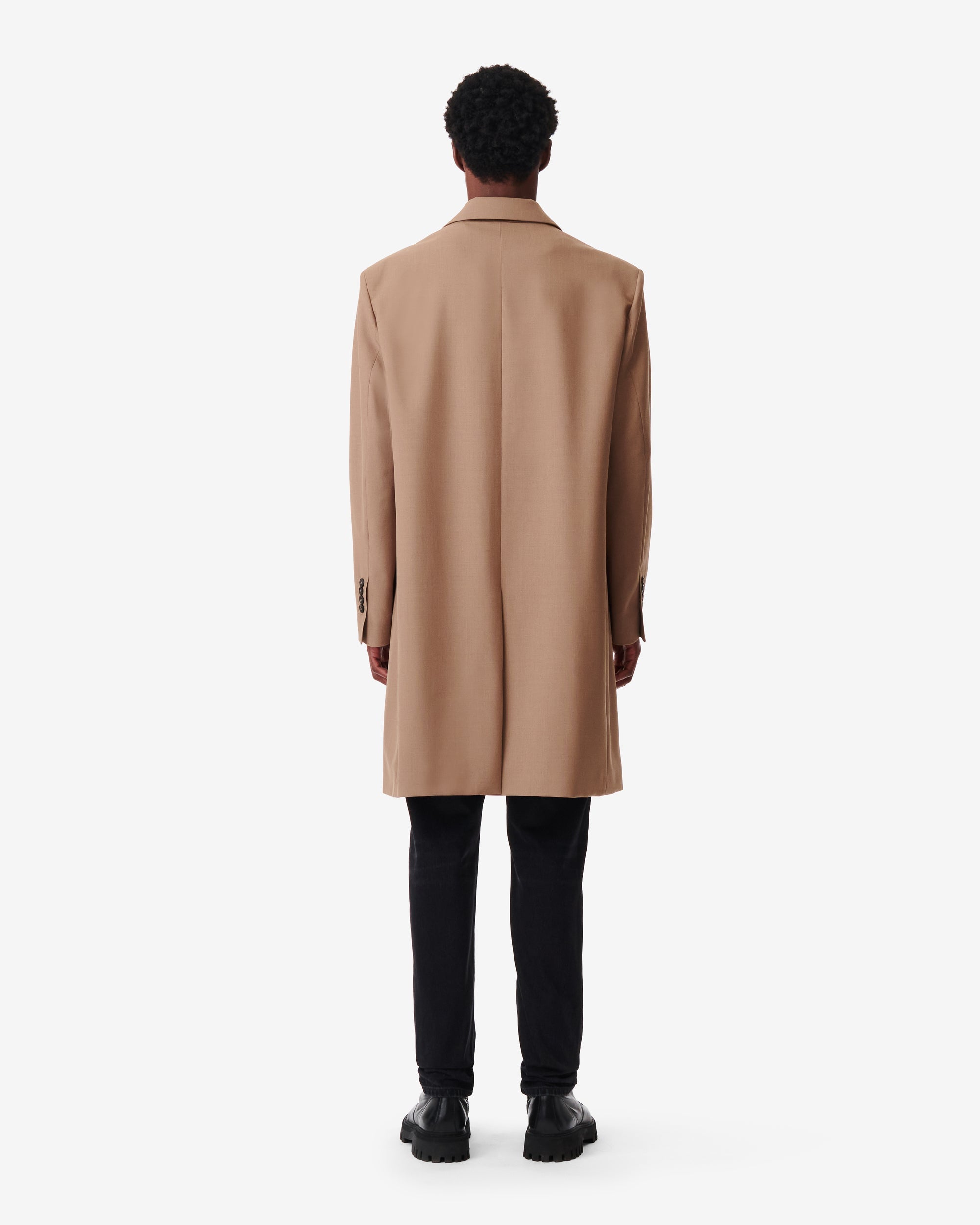 Mofan wool coat - Beige