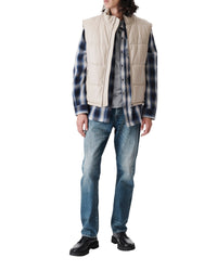 Inra leather jacket - Sand