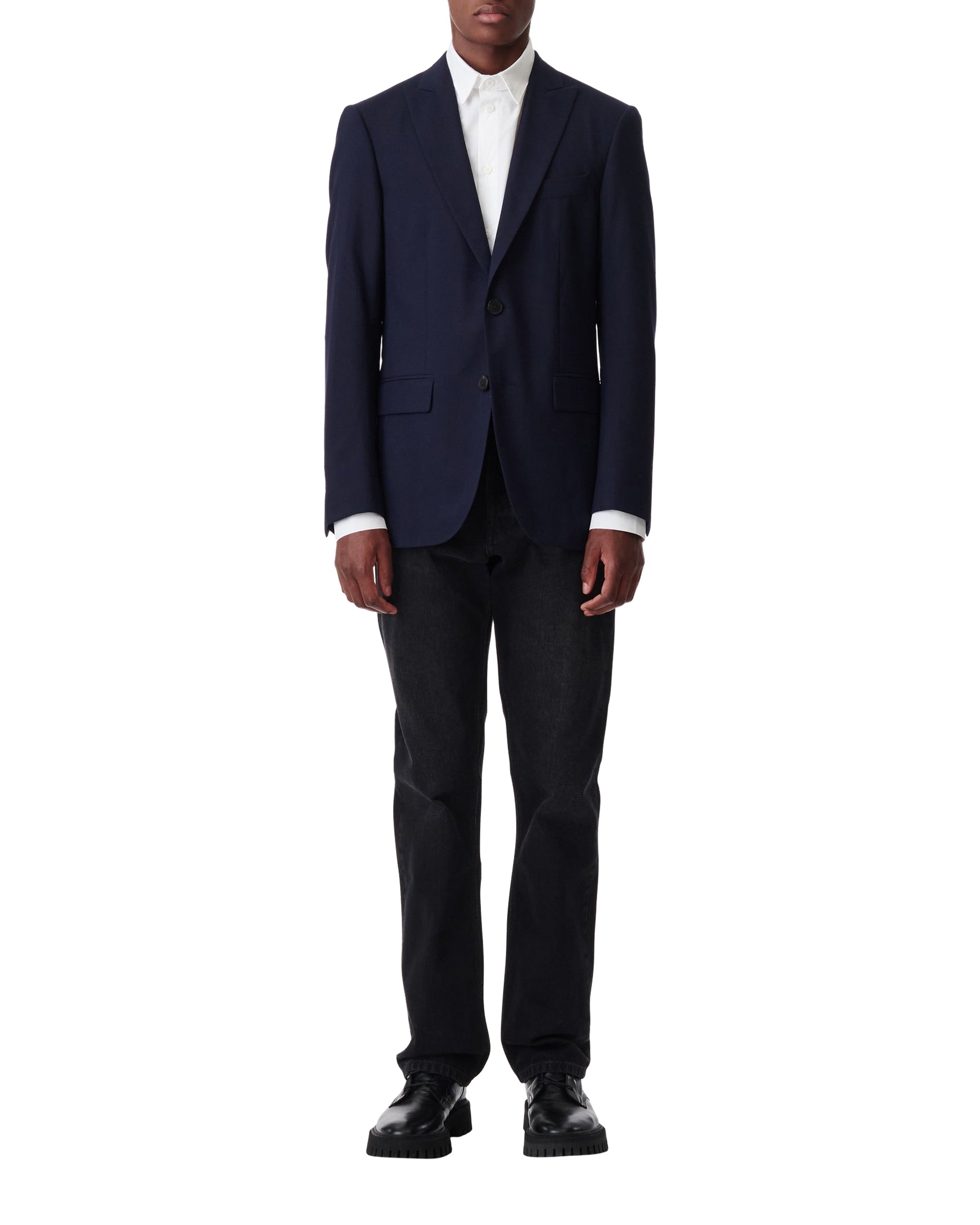 Cleah wool blazer - Navy