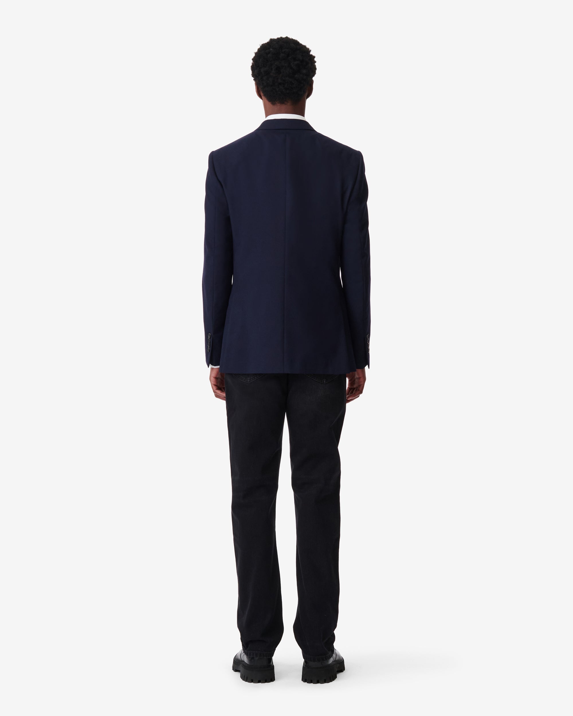Cleah wool blazer - Navy