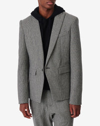Kriss wool jacket - Black & Ecru