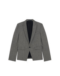 Kriss wool jacket - Black & Ecru