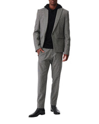 Kriss wool jacket - Black & Ecru