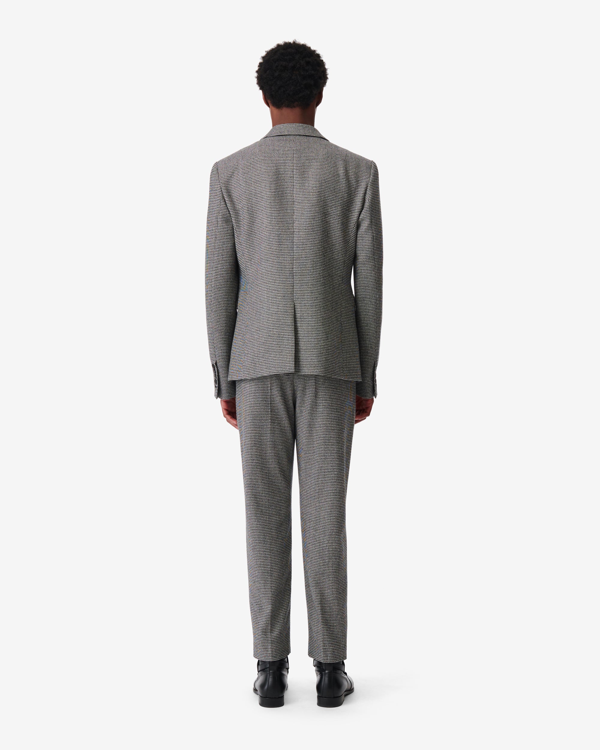 Kriss wool jacket - Black & Ecru