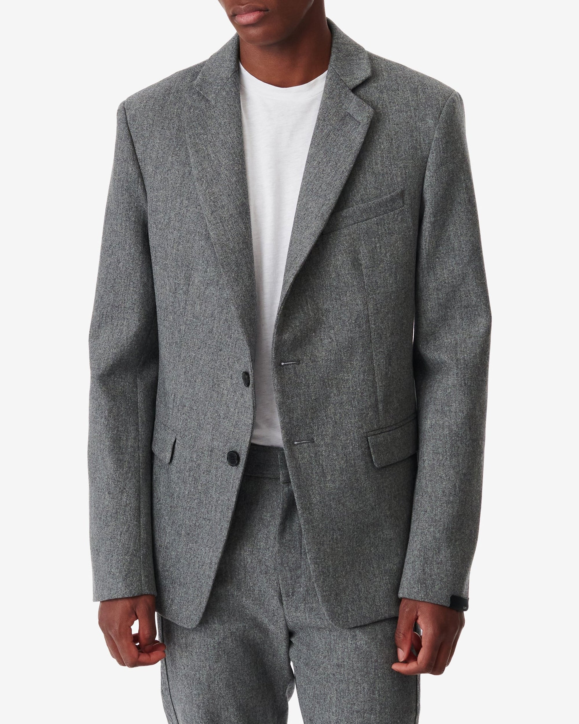 Lindo jacket in wool - Grey