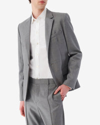 Lino wool blazer - Grey