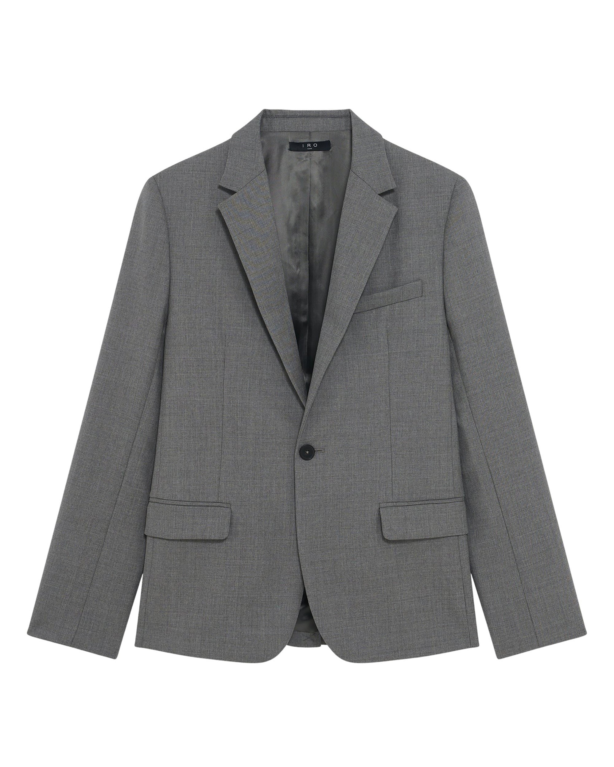 Lino wool blazer - Grey