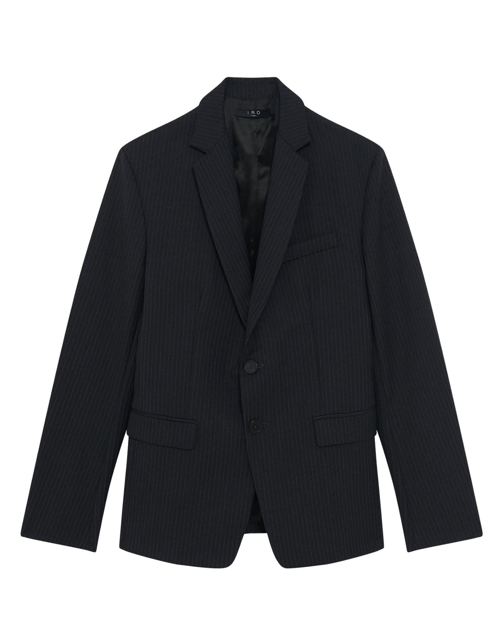 Lowe wool blazer - Stripe Grey