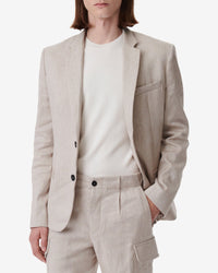 Mercury blazer in linen blend - Beige
