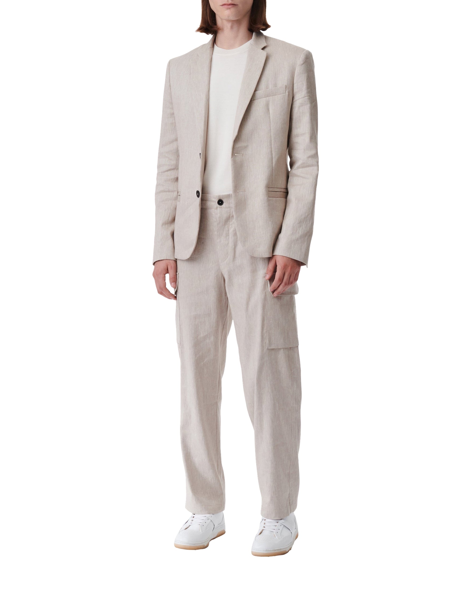 Mercury blazer in linen blend - Beige