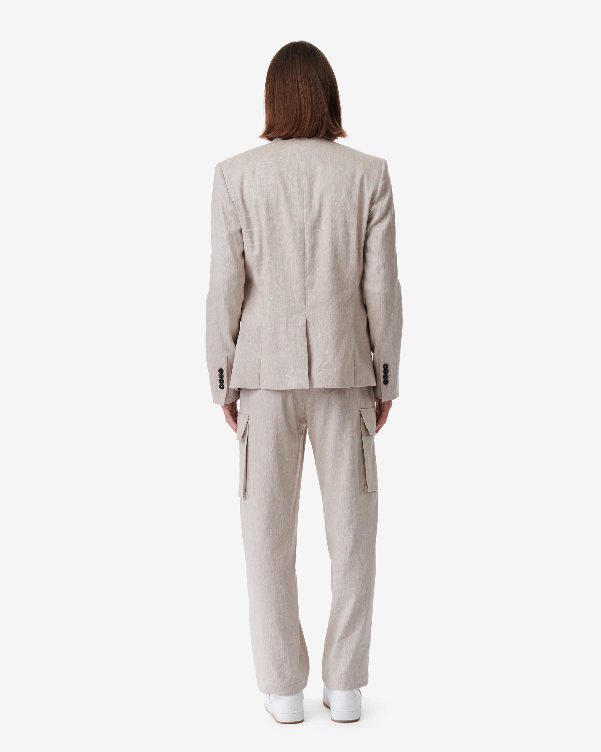 Mercury blazer in linen blend - Beige