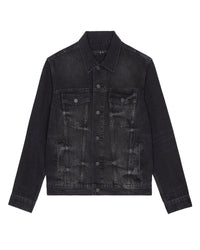 Arlo jacket in denim - Used Black