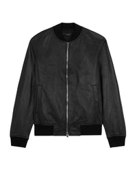 Odan leather jacket - Black
