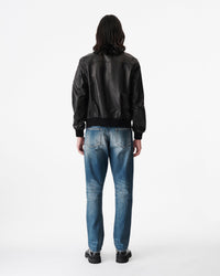 Odan leather jacket - Black