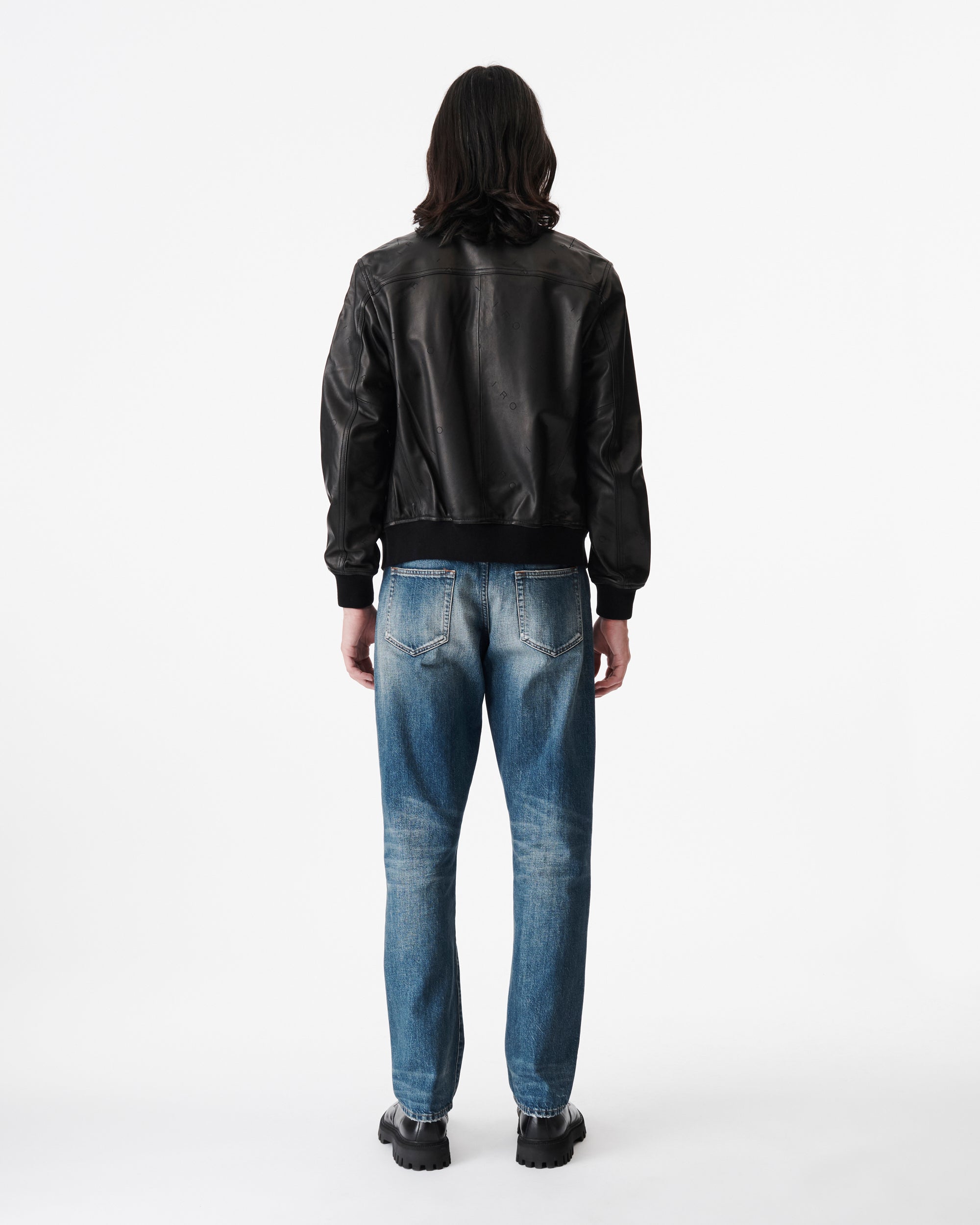 Odan leather jacket - Black