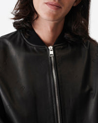 Odan leather jacket - Black