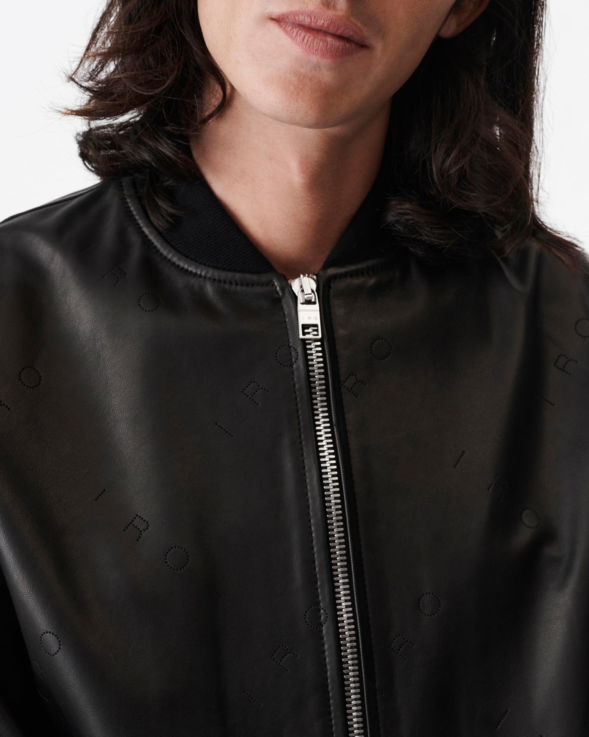 Odan leather jacket - Black