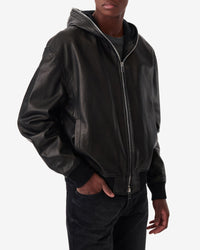 Prane leather jacket - Black