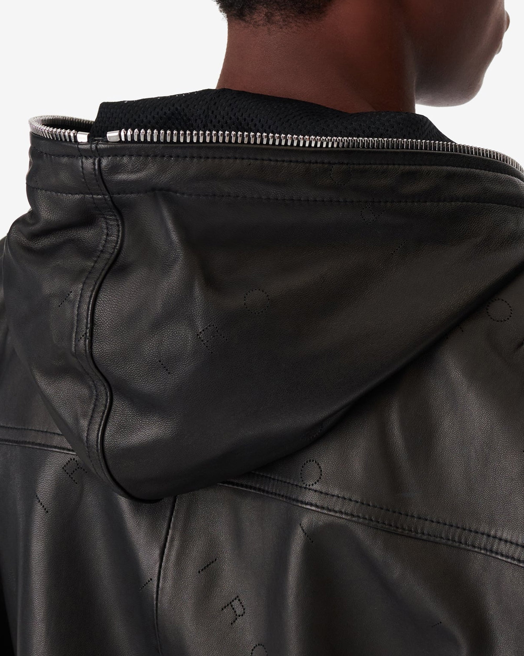 Prane leather jacket - Black