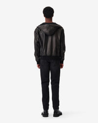 Prane leather jacket - Black