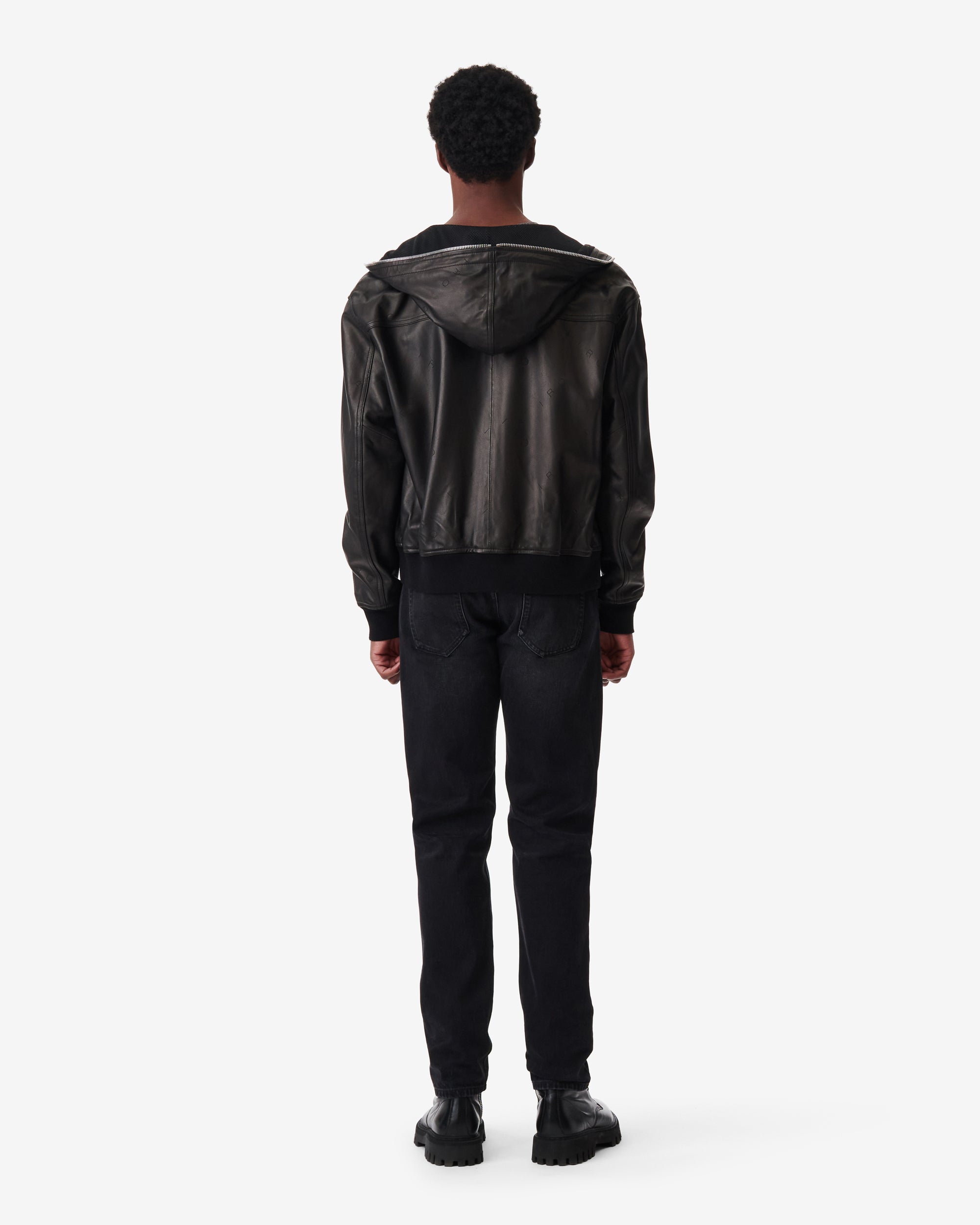 Prane leather jacket - Black