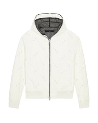 Prane leather jacket - Natural White