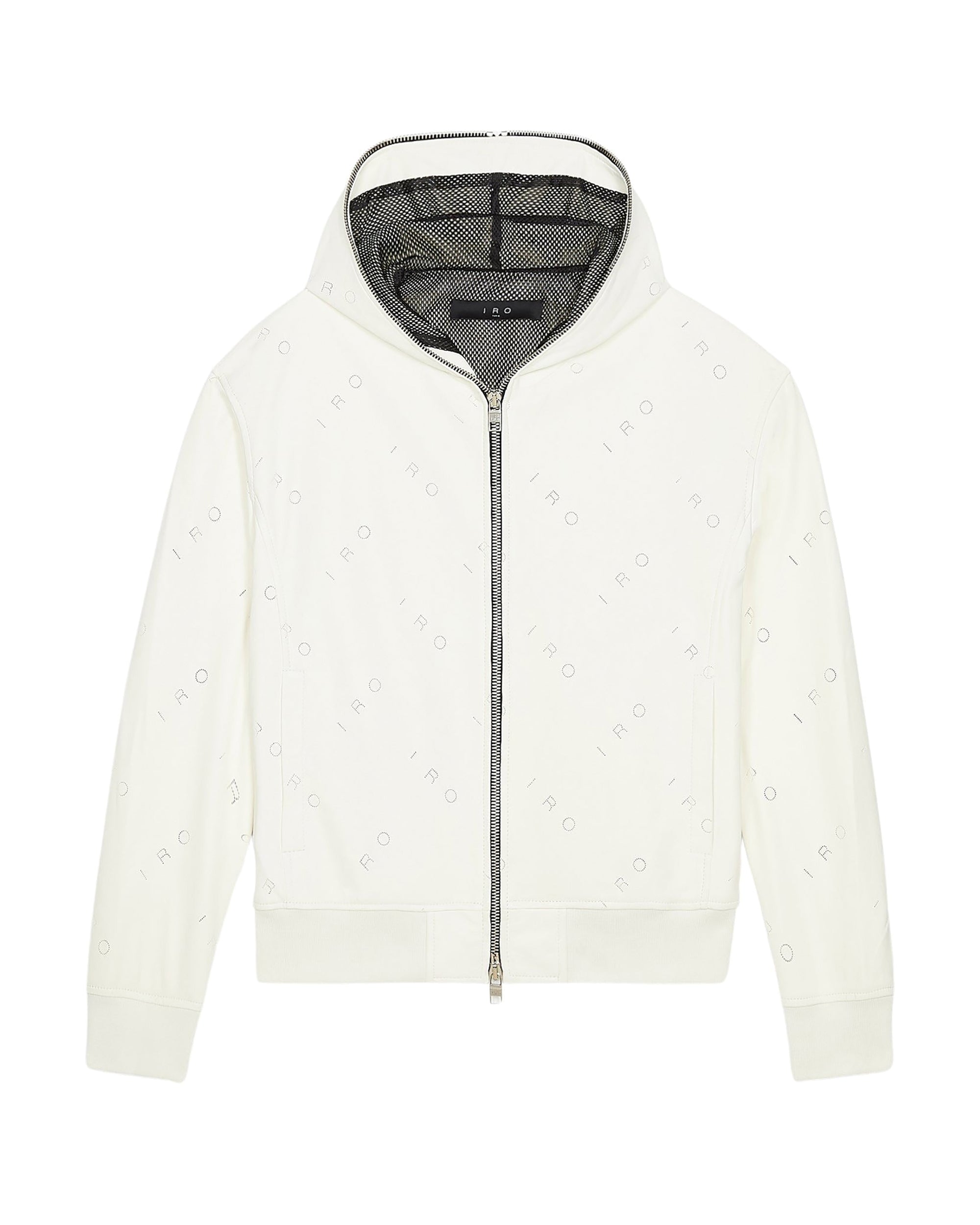 Prane leather jacket - Natural White