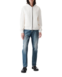 Prane leather jacket - Natural White