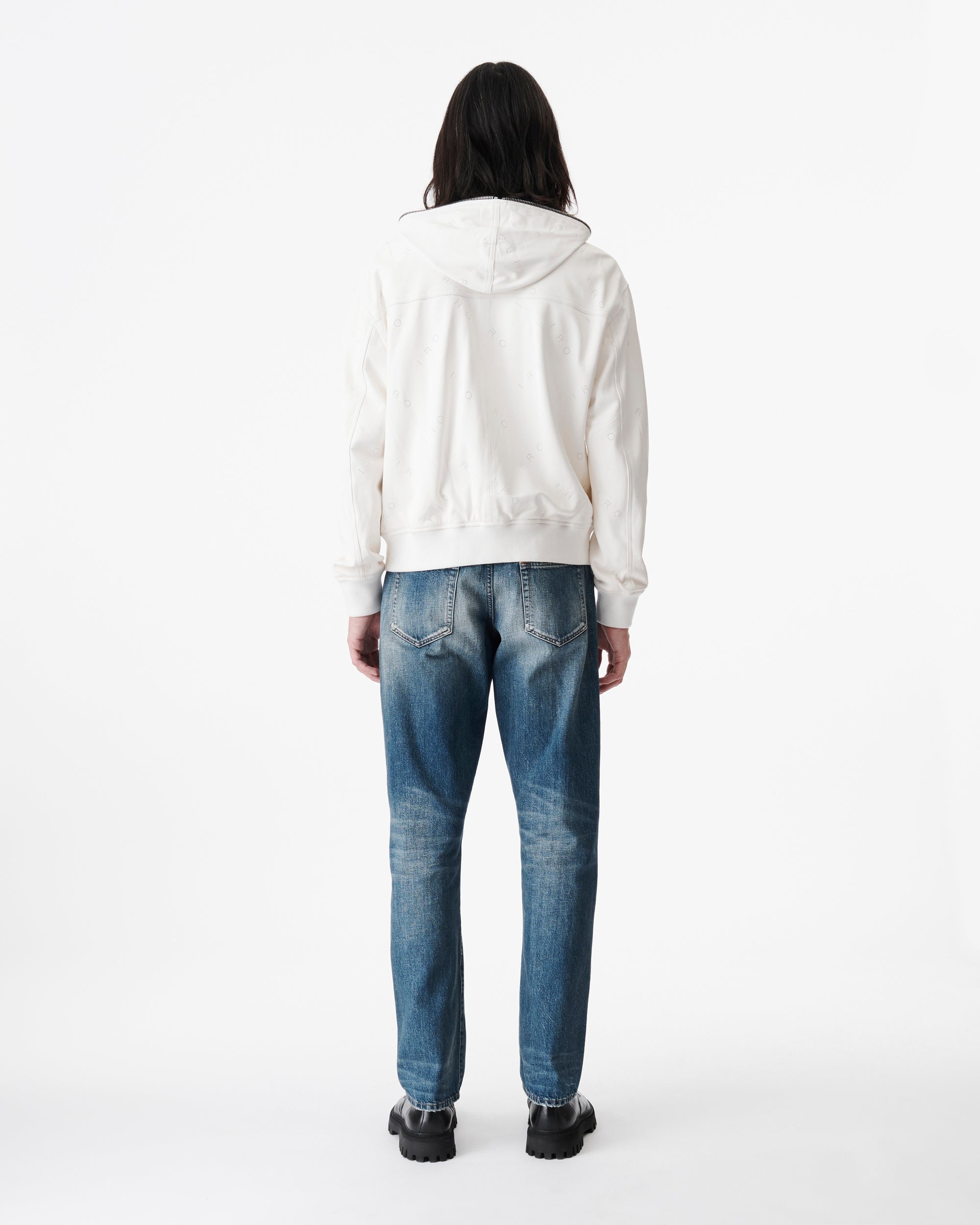 Prane leather jacket - Natural White
