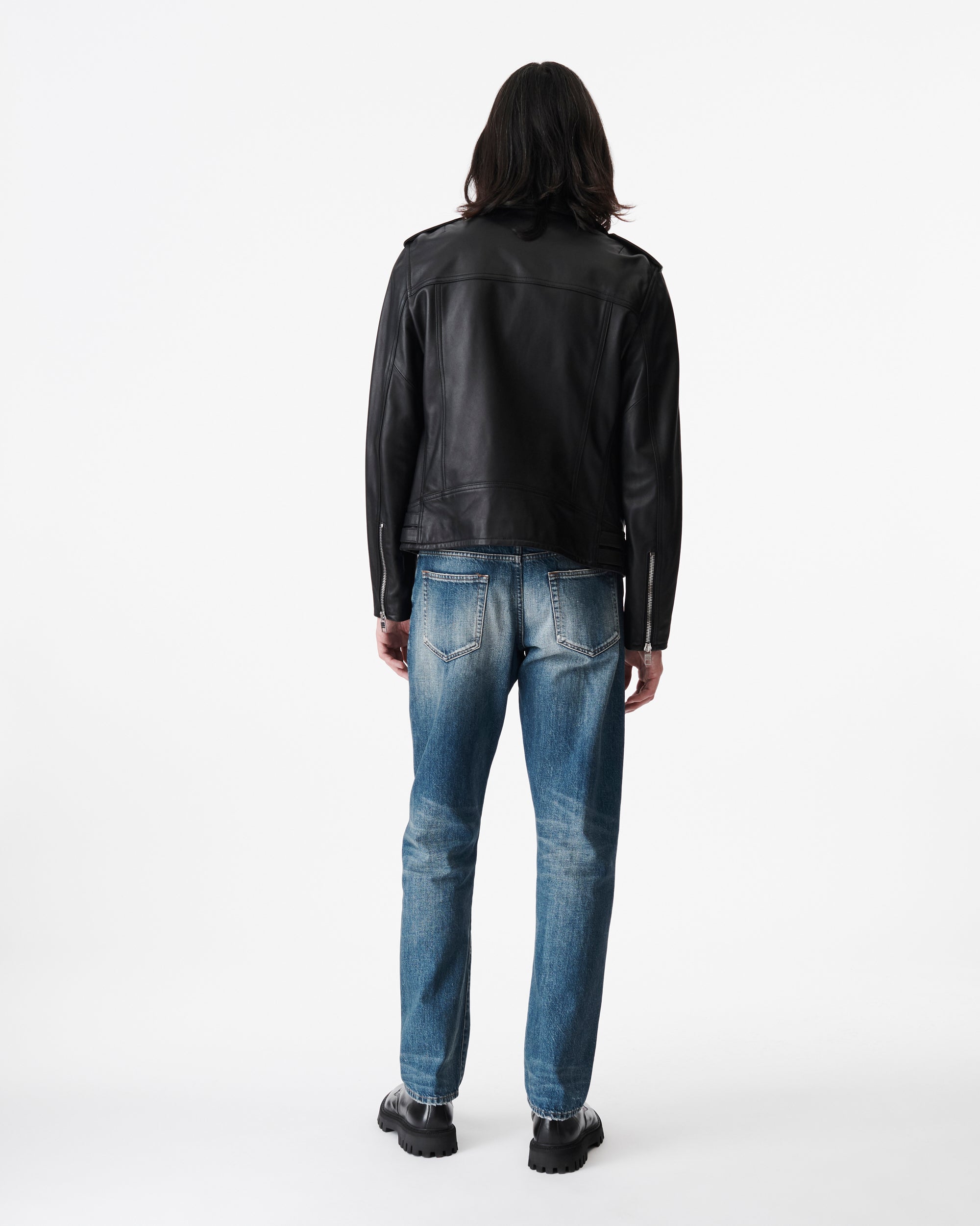 Hadro leather perfecto - Black