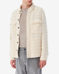 Bale long sleeve overshirt - Ecru