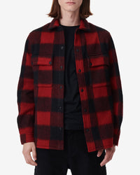Ilario plaid shirt - Mixed Red