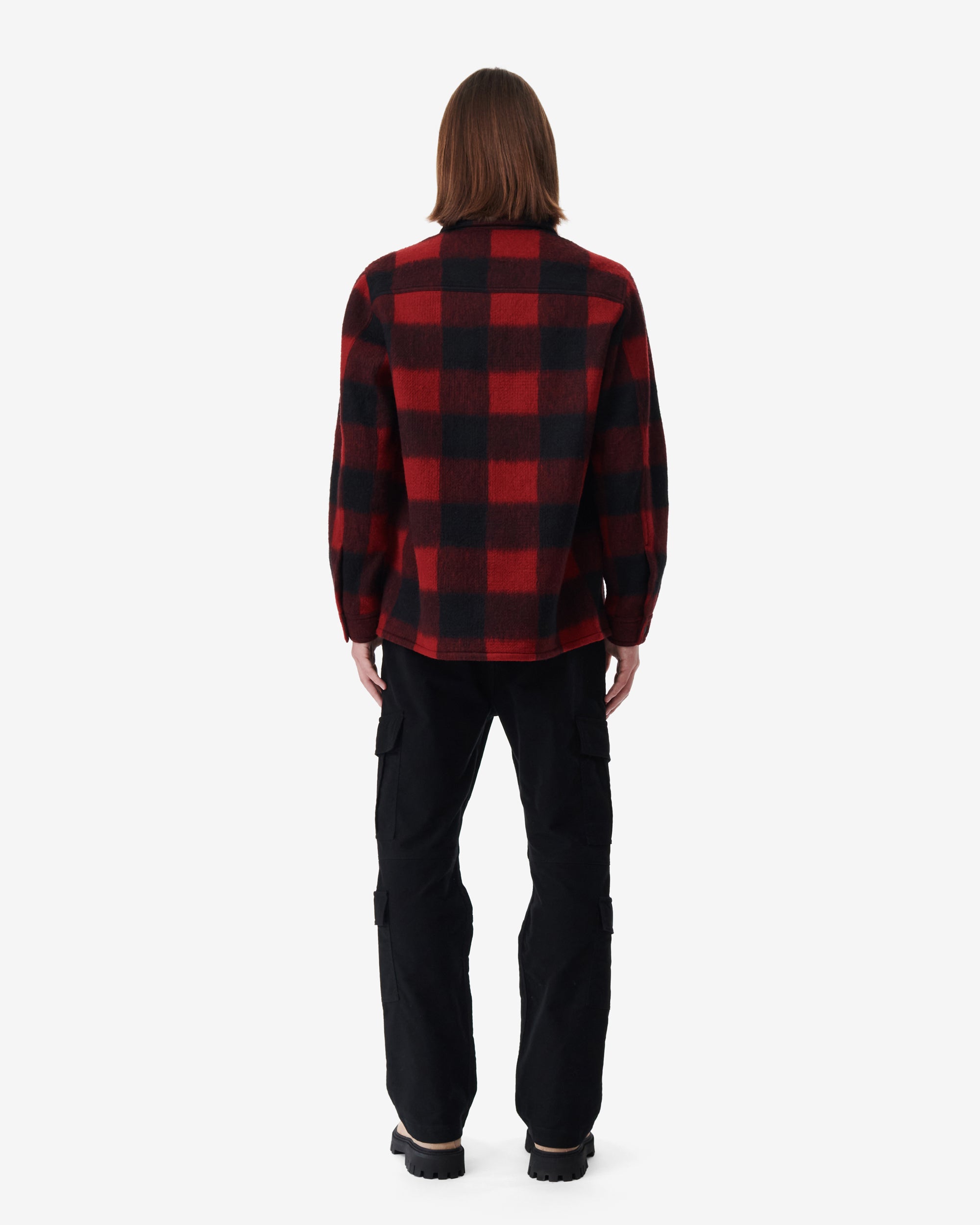 Ilario plaid shirt - Mixed Red