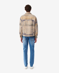Oliver long sleeve overshirt - Mixed Beige