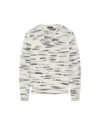 Bapo wool jumper - Ecru & Black