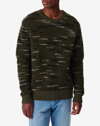 Bapo wool jumper - Khaki & Black