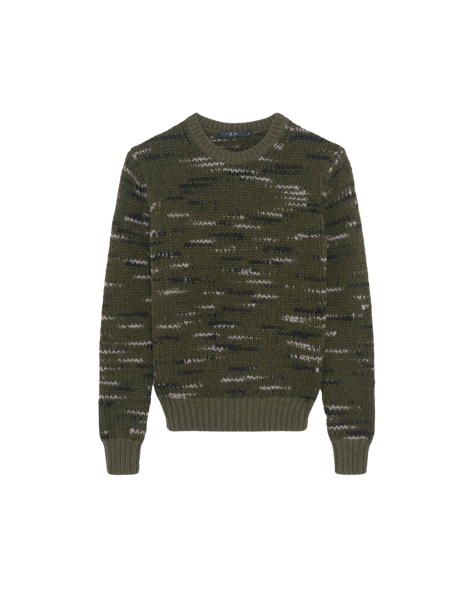 Bapo wool jumper - Khaki & Black