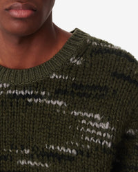Bapo wool jumper - Khaki & Black