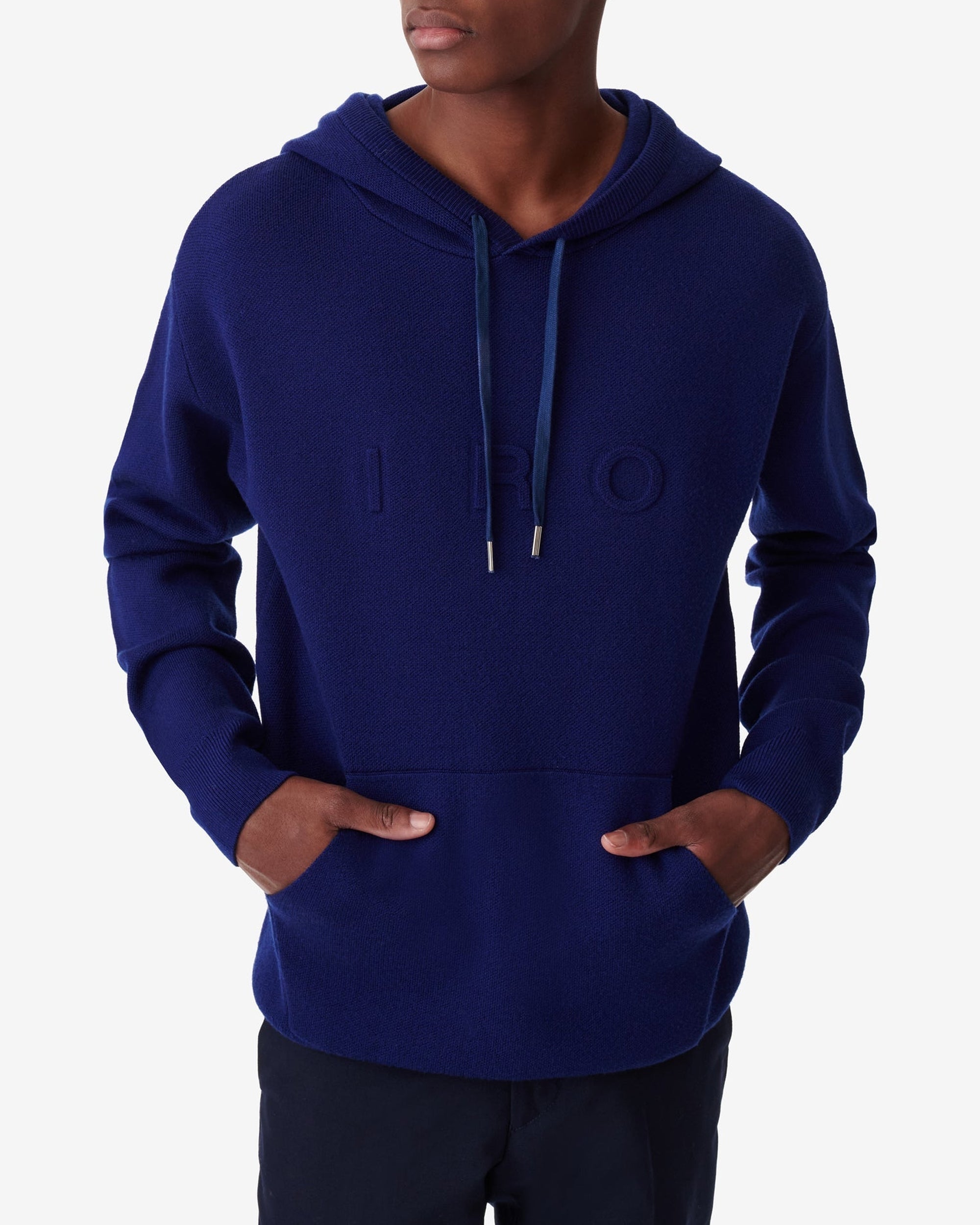 Wool Ficho jumper - Navy Blue